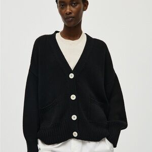 Black Women's Cardigan Sweater size M